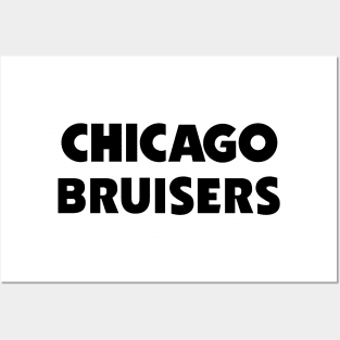 Defunct Chicago Bruisers Arena Football 1988 Posters and Art